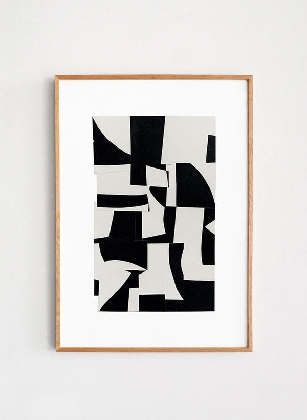 BLACK | LINEARE ART PRINT | POSTER | 50x70 cm | Atelier CPH | Connox  Collection